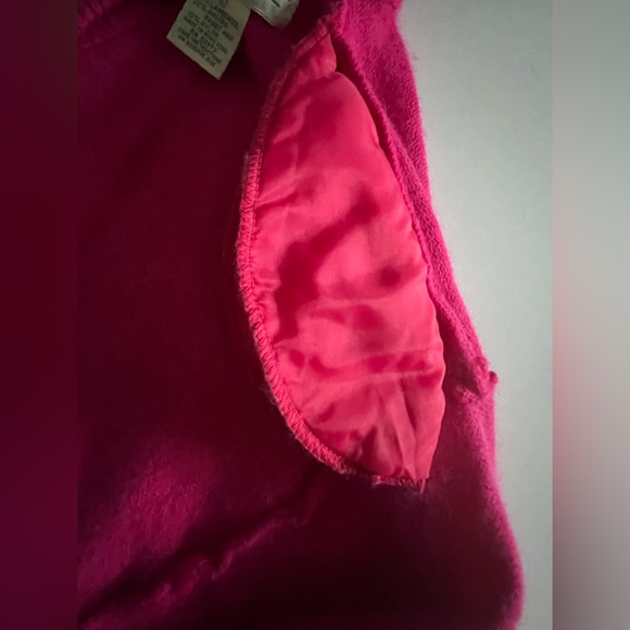 Beautiful fuchsia lambswool blend long sleeve mock turtleneck sweater Size L - Picture 8 of 12